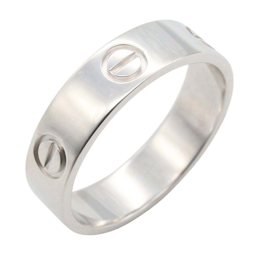CARTIER 18k Silver Love Ring